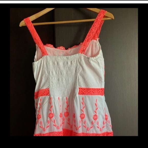 Yoana Baraschi | Dresses  Modern Romance Neon orange embroidery size S​ - Picture 5 of 7